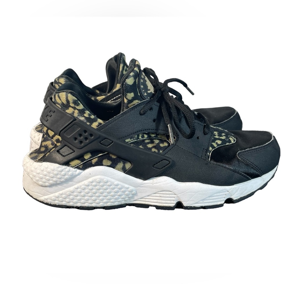 Nike Air Huarache Leopard Print Running Shoes Size 10